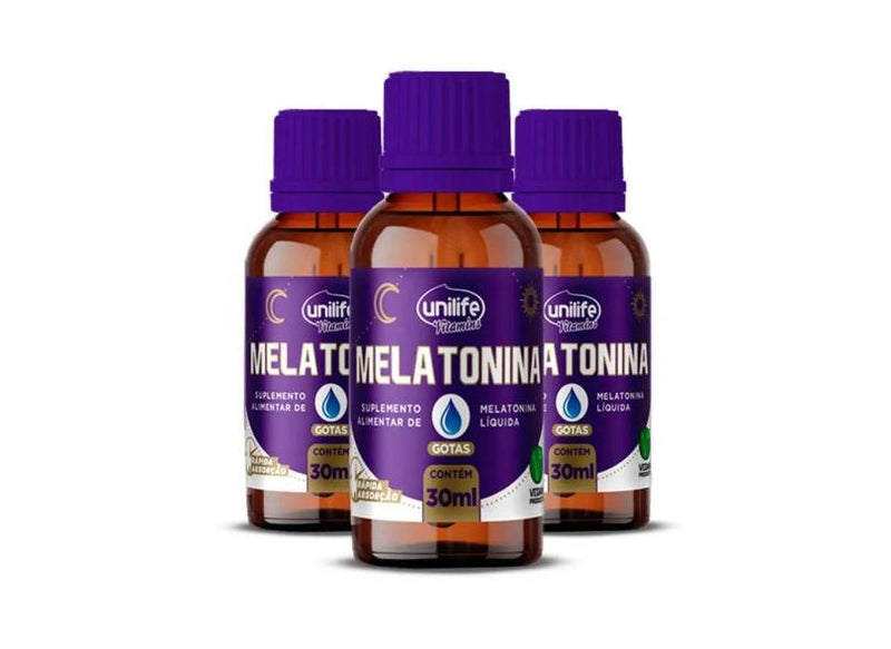 Melatonina Líquida em Gotas – 30ml | Regulação Natural do Sono