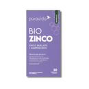 Bio Zinco Pura Vida - Zinco Quelado + Aminoácidos - 30 Caps Sabor Sem Sabor
