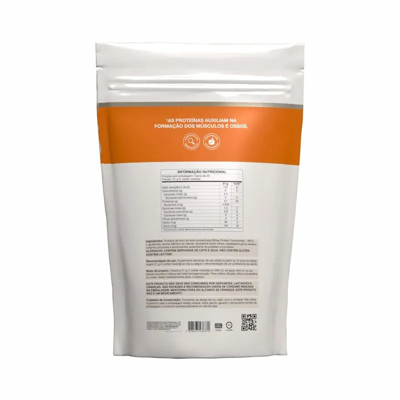 Whey Protein WPC - Pouch 900g Mousse de Maracujá - Vitafor
