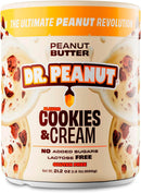 Dr. Peanut Pasta de Amendoim - Cookies & Cream com Whey (600g)