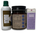 Kit Serenidade Total Canteiro de Ervas: Cápsulas de Serotonina + Gotas de São João + Óleo Essencial de Lavanda Francesa