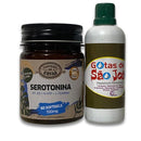 Kit Serenidade Canteiro de Ervas: Cápsulas de Serotonina + Gotas de São João