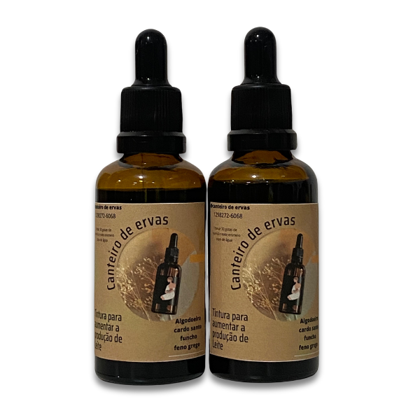 Tintura para Aumentar a Produção de Leite - Canteiro de Ervas Frasco com 50ml