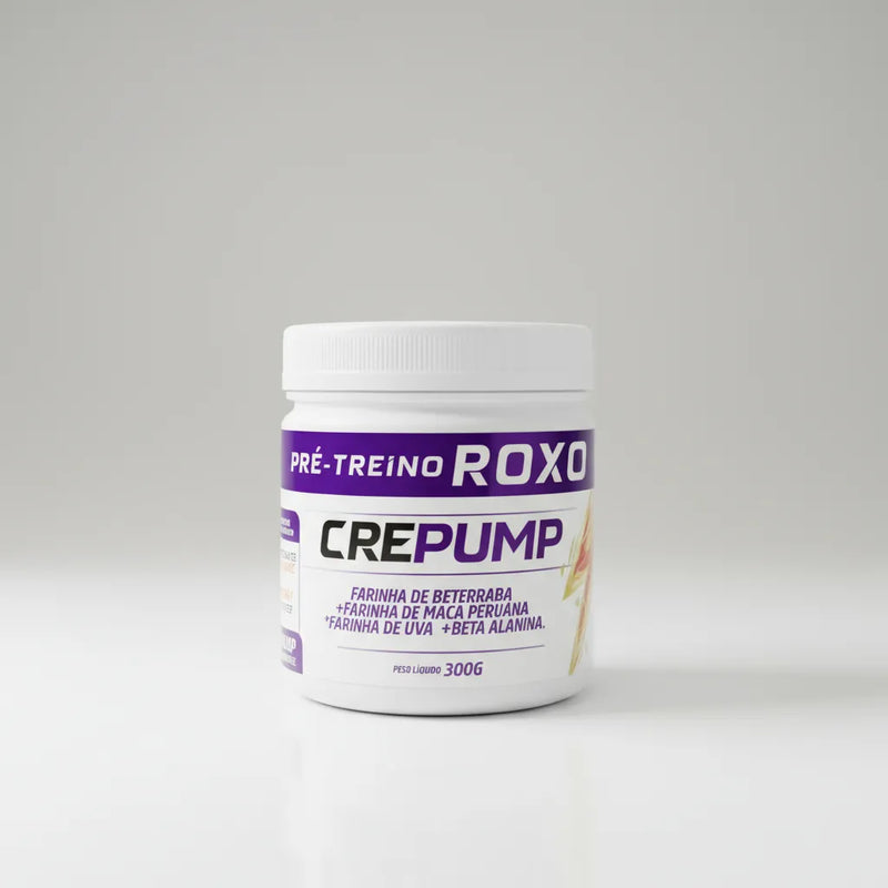 Crepump Pré-Treino Roxo – 300g