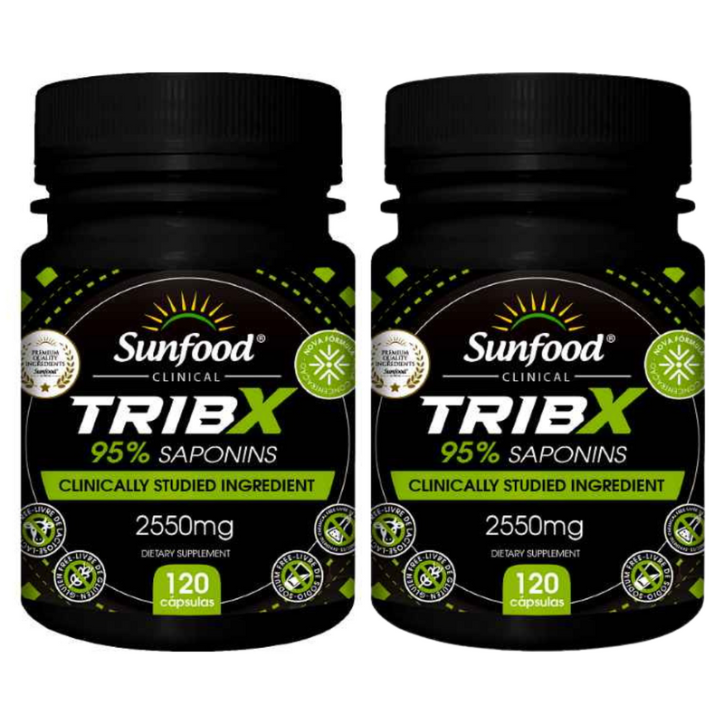 TribX 95% Saponins Sunfood 2600mg 120Caps