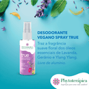 Desodorante Vegano Spray True - 60ml