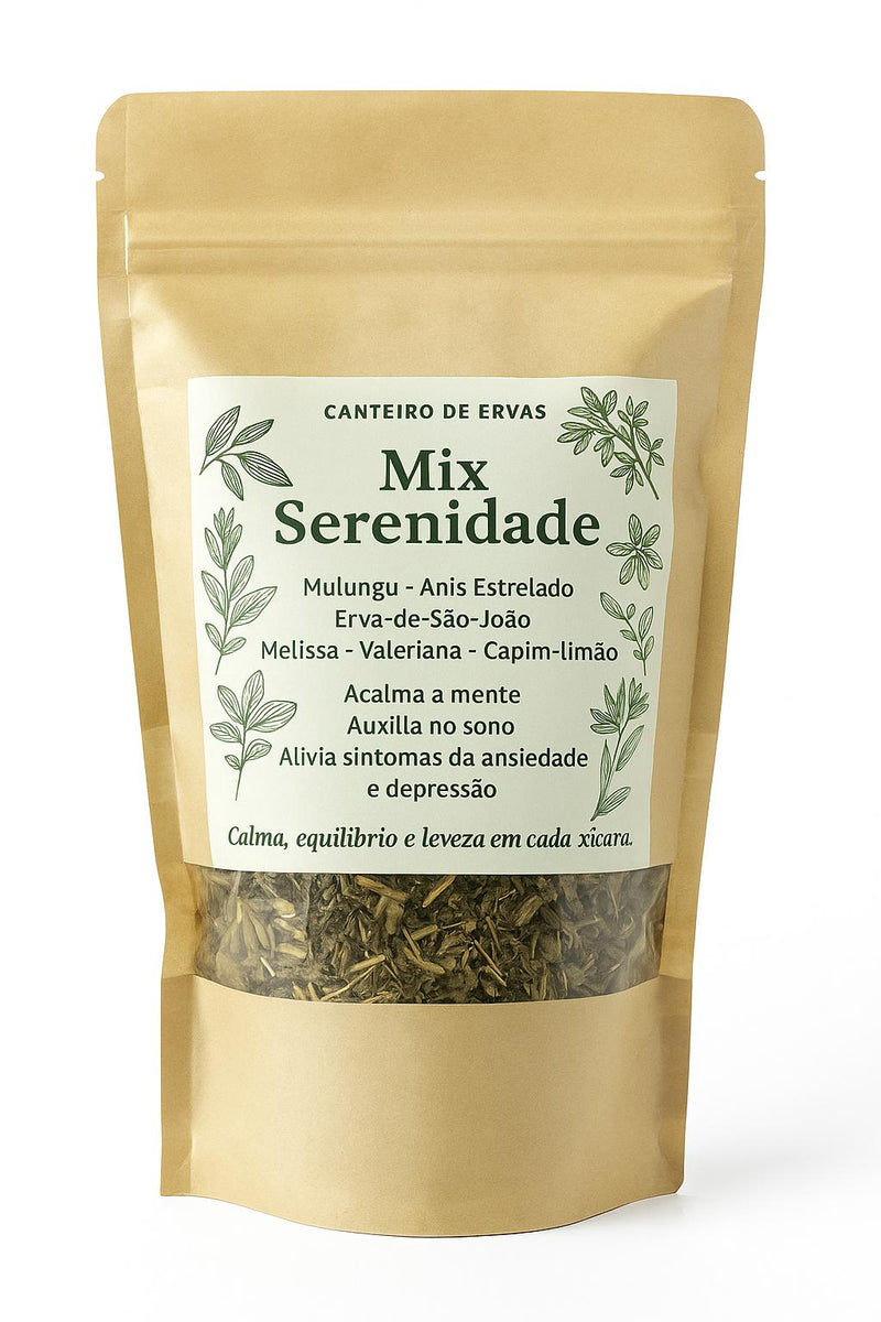 🌿 Mix Serenidade – Canteiro de Ervas 🌿