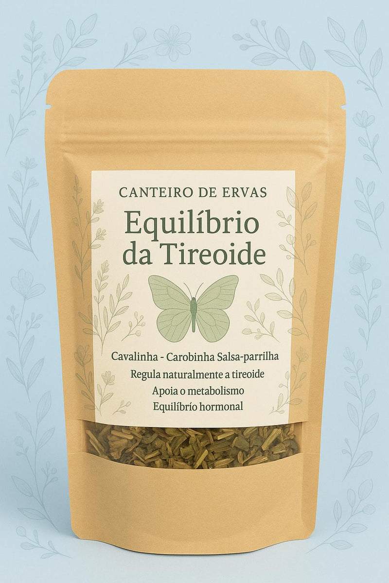 Chá Equilíbrio da Tireoide – Canteiro de Ervas