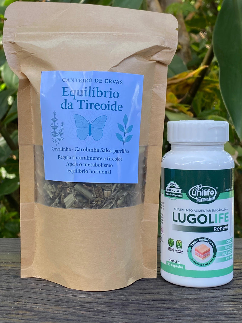 Combo Equilíbrio da Tireoide – Canteiro de Ervas
