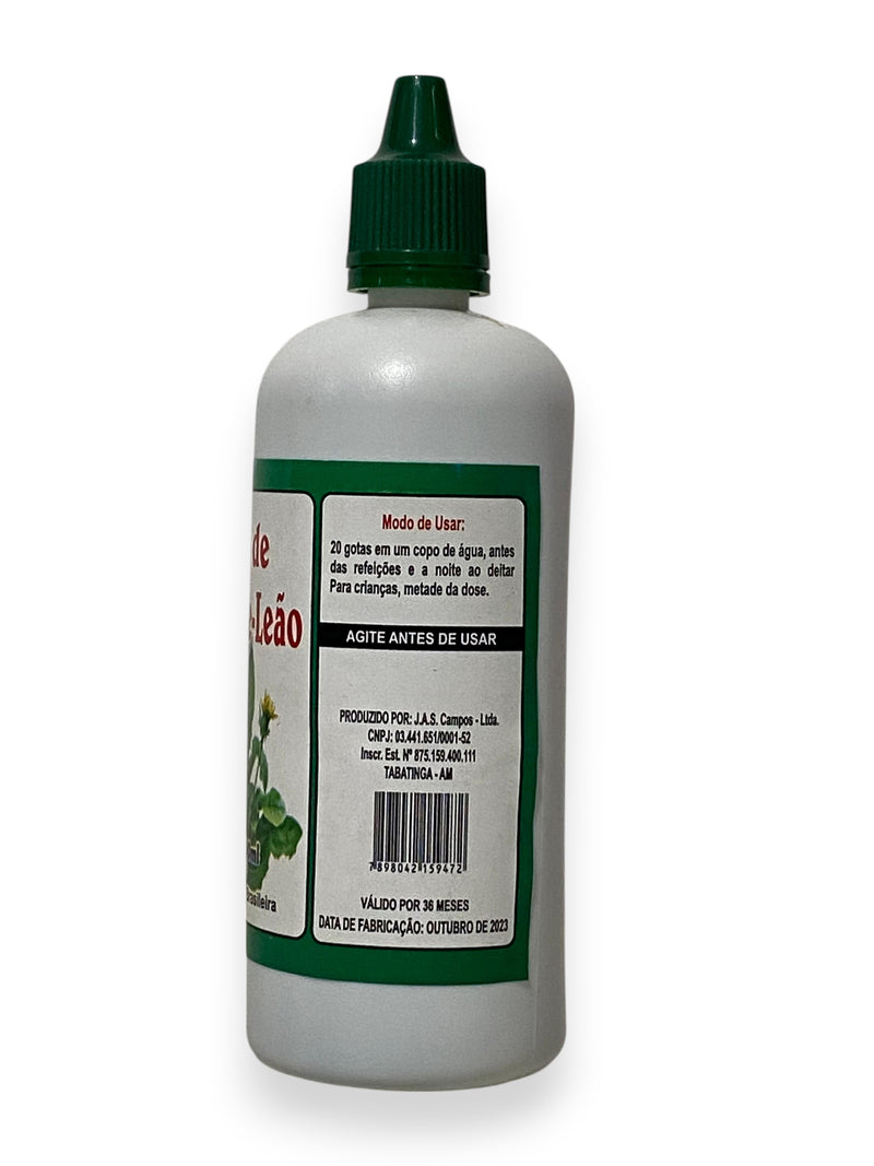 Gotas de Dente-de-Leão – 100ml | Canteiro de Ervas