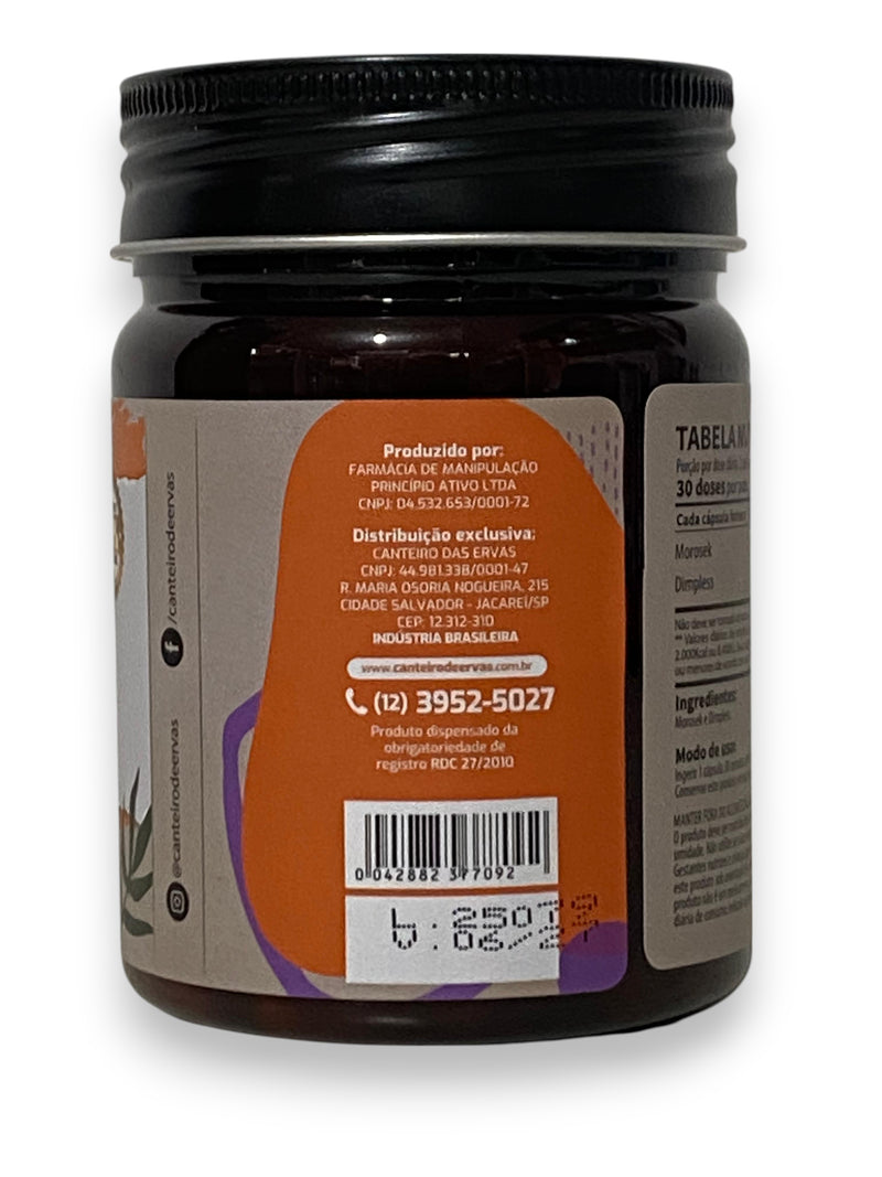 Dimpless + Morosil Canteiro de Ervas – 60 cápsulas | 1080mg por dose diária