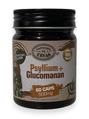 Psyllium + Glucomanan Canteiro de Ervas – 60 cápsulas | 500mg