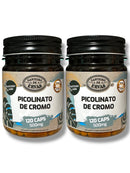 Picolinato de Cromo 500 mg – 120 Cápsulas