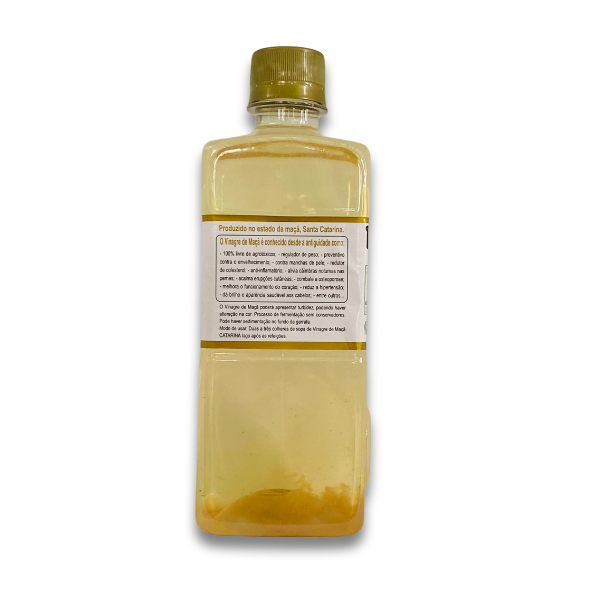 Vinagre de Maçã 100% Orgânico - 600 ml