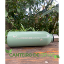 Garrafa Térmica Inox – Canteiro de Ervas 🌿