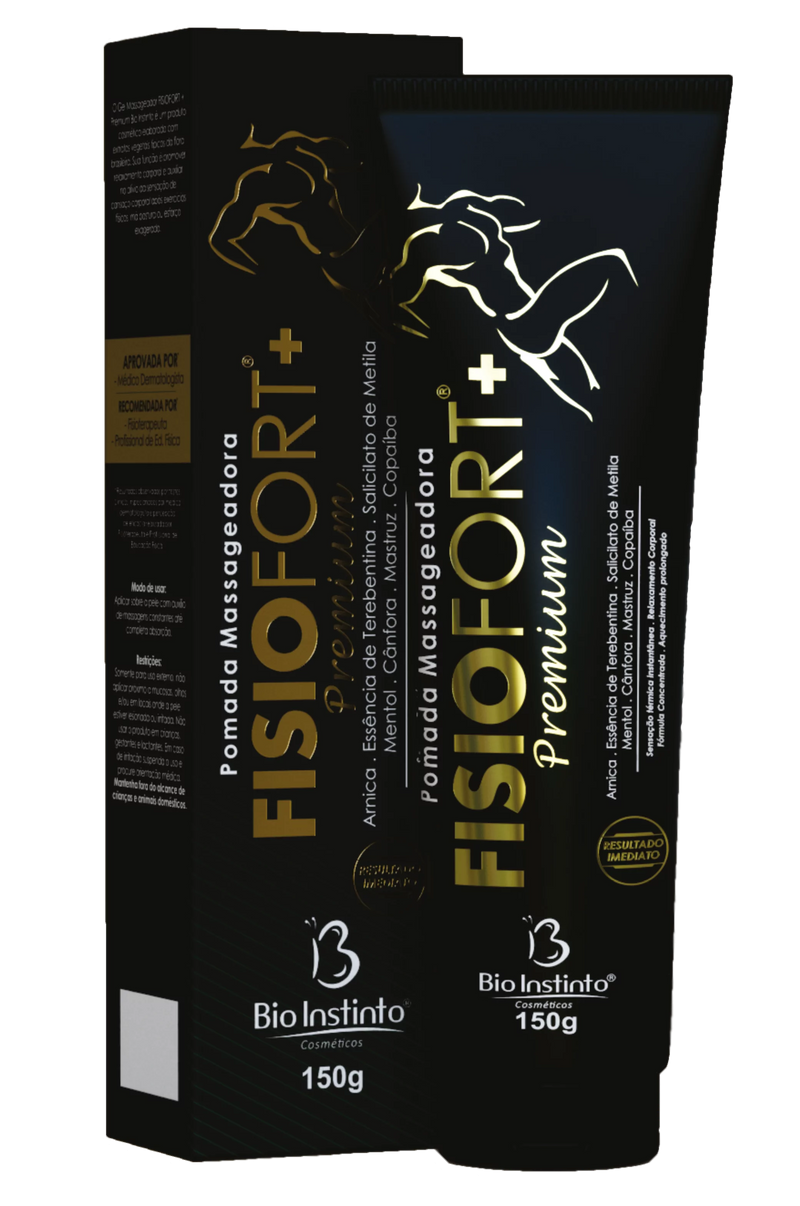 Pomada Desodorante Fisiofort Premium – Alívio e Bem-Estar Natural 🌿💆‍♂️