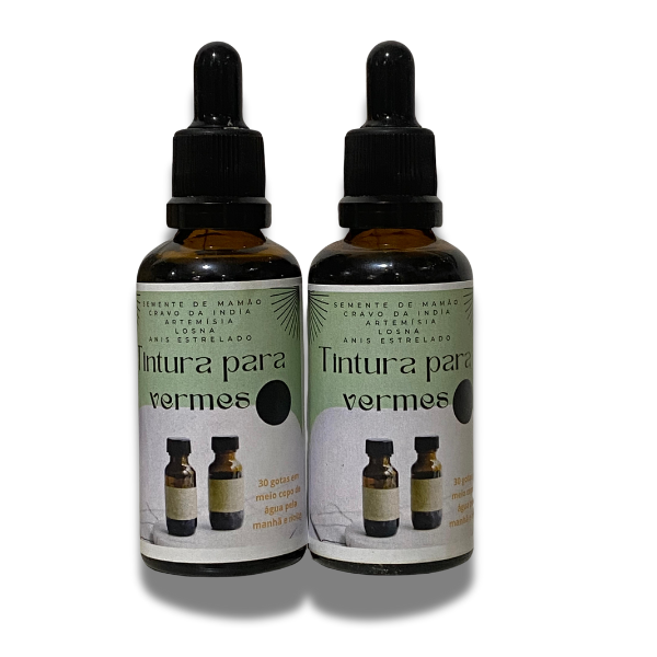 Tintura Natural para Vermes - 50ml