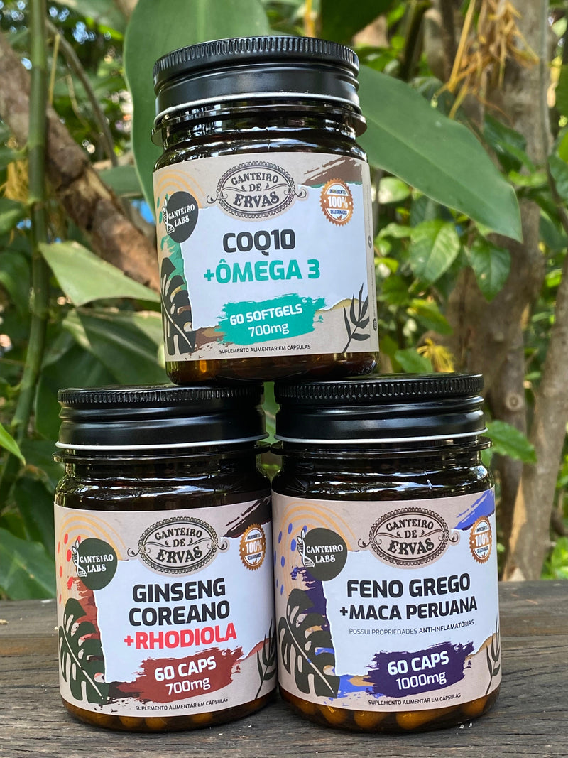 ⚡ Combo Energia Canteiro de Ervas ⚡