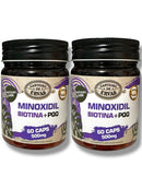 Kit 2 Minoxidil + Biotina + Pqq