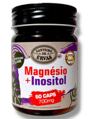 Magnésio + Inositol – 60 Cápsulas (700mg) – Canteiro de Ervas