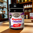 Magnésio + Inositol – 60 Cápsulas (700mg) – Canteiro de Ervas