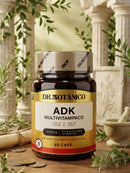 ADK Multivitamínico Dr. Botânico 60 Cápsulas