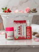 Kit Rosa Mosqueta – Sabonete + Óleo + Creme Hidratante