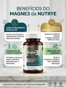 Magne3 — Magnésio Quelato, Citrato + Malato + Bisglicinato