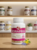 BORAPRIM Vitafor — Borragem, Prímula e Gergelim — 30 Cápsulas