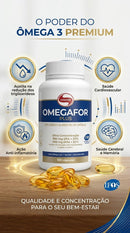 Ômegafor Plus Vitafor — Ômega 3 | 120 Cápsulas