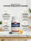 Omegafor Vitamins Vitafor — Suplemento Alimentar | 60 Cápsulas