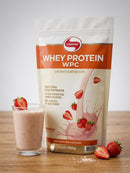 Whey Protein WPC — 21g de Proteína | Sabor Morango | 900g