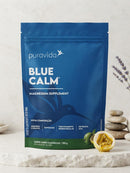 Blue Calm (350g) – Magnésio, Inositol, Triptofano e Spirulina Azul | Sabor Limão e Maracujá