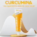Creme Dental Natural com Cúrcumina – Xilitol, Melaleuca, Calêndula, Limão e Grapefruit