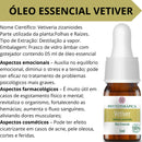 Óleo Essencial de Vetiver 5ml – Aroma Terroso e Relaxante