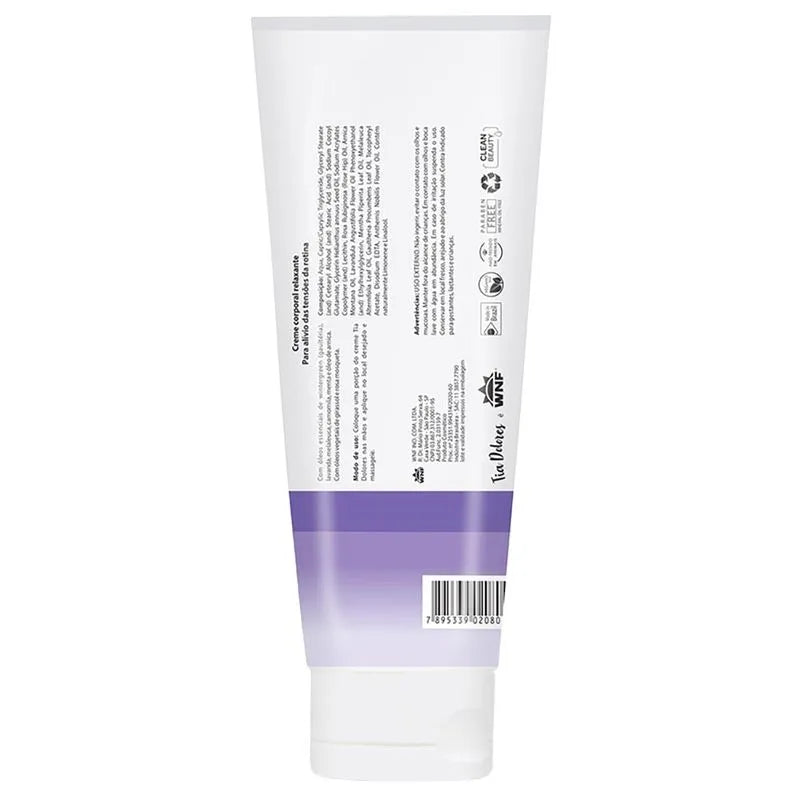 Creme Relaxante Tia Dolores – Arnica & Lavanda | 100g