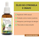Óleo de Citronela e Cravo WNF – Pronto para a Pele | 100% Natural | 50ml