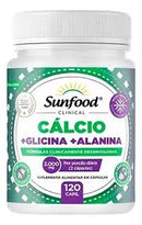 Cálcio + Glicina + Alanina – 120 cápsulas | 2000mg por porção diária