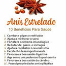 Anis Estrelado Desidratado 250g – Canteiro de Ervas