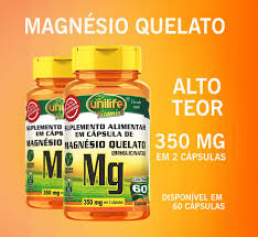 Bisglicinato de Magnésio Quelato – 60 Cápsulas ⚡💙