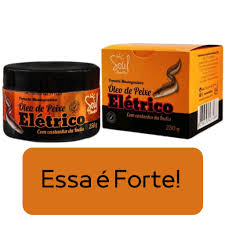 Pomada Massageadora Óleo de Peixe Elétrico com Castanha da Índia – 250g