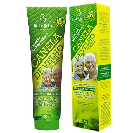 Pomada Desodorante Massageadora – Canela de Velho & Sebo de Carneiro