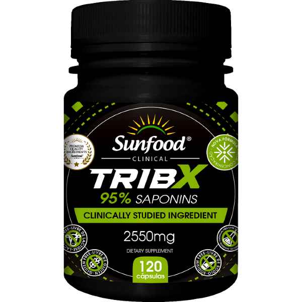 TribX 95% Saponins Sunfood 2600mg 120Caps